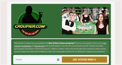 Desktop Screenshot of croupier.com