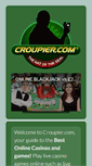 Mobile Screenshot of croupier.com